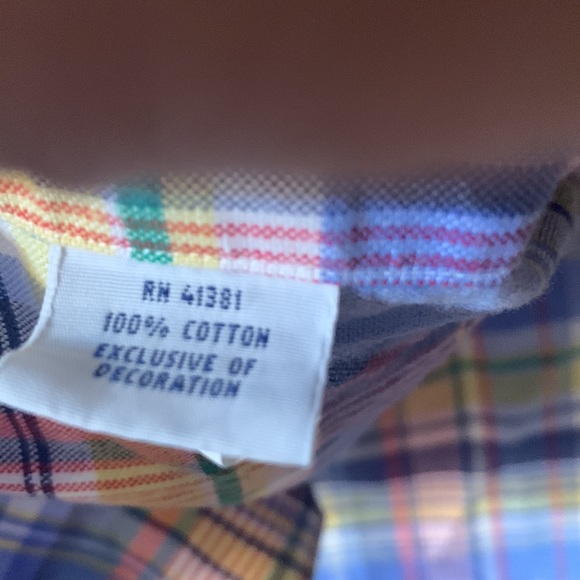 Ralph Lauren Plaid Shirt — Medium - Picture 9 of 10